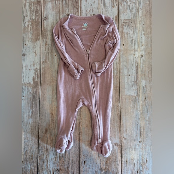 Cloud Island Dusty Pink Kids Footie - Picture 1 of 1